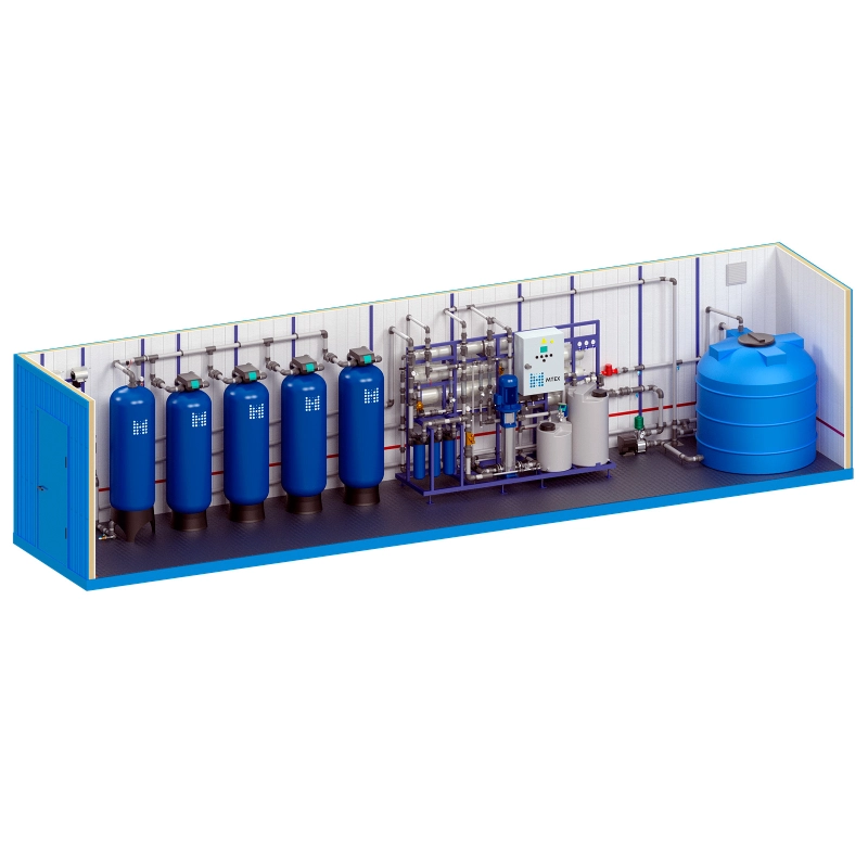 Блочно-модульные водоподготовки